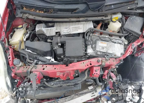 2012 Toyota Prius Two from USA, damaged, VIN JTDKN3DU1C5499472